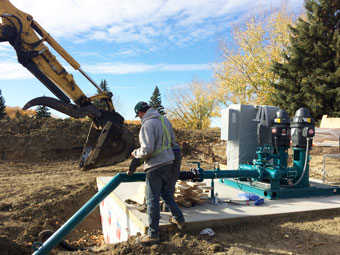 Golf Course Irrigation Pump Station
